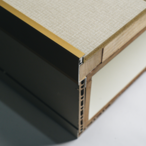 Wall panel accessory showing precise detailing and high-quality material.